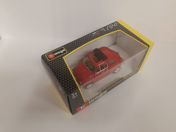 Fiat 500L schaalmodel 1:24 rood of geel - Image 5