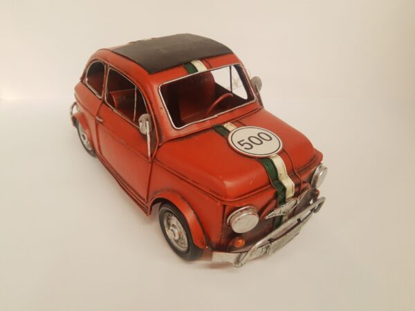 Metalen auto Fiat 500