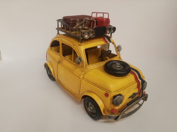 Metalen auto Fiat 500