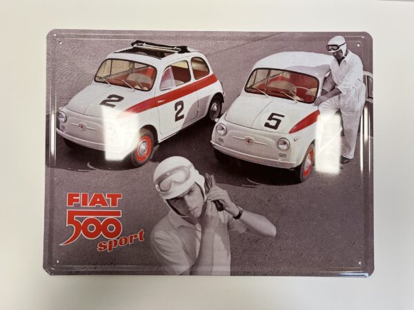 Wandbord Fiat sport