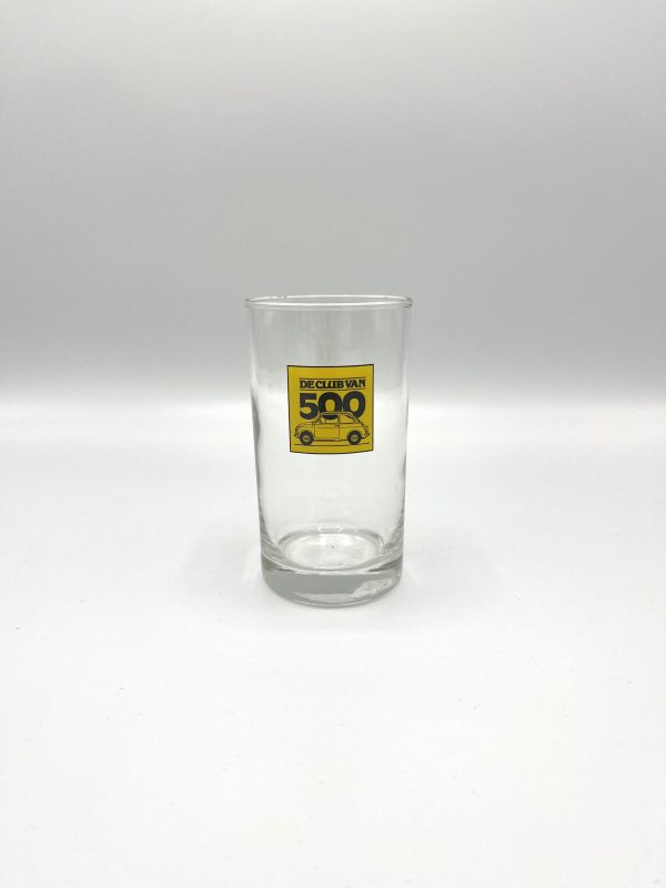 Longdrinkglas laag met clublogo