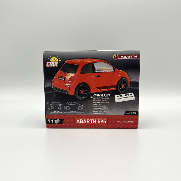 Cobi bouwpakket Abarth 595 competizione