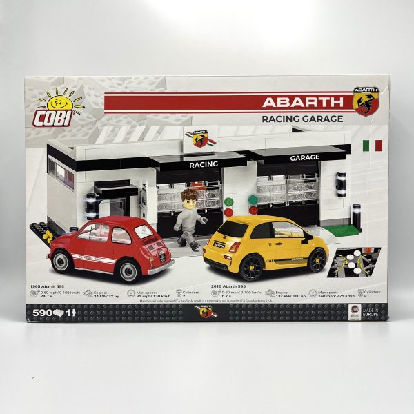 Cobi bouwpakket Abarth racing garage