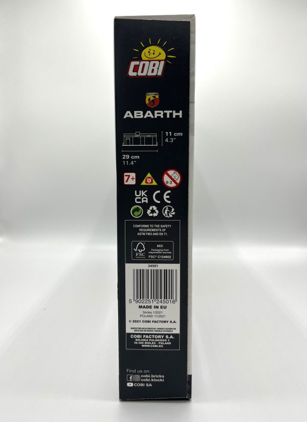Cobi bouwpakket Abarth racing garage