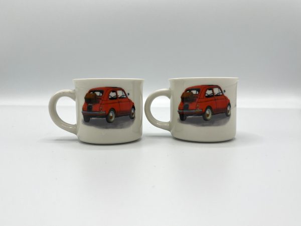 Espressokopjes Fiat 500