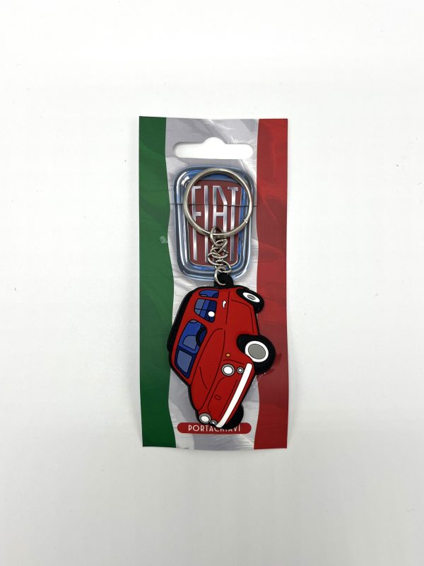 Sleutelhanger rode fiat