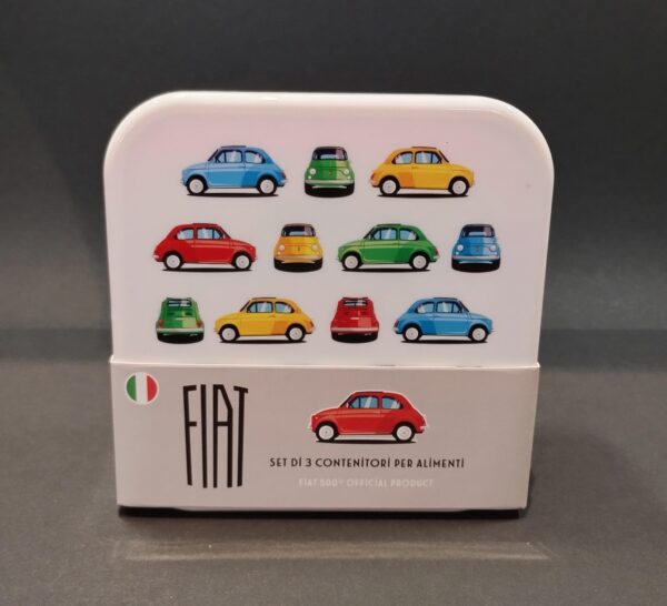 Set van 3 vierkante lunchboxjes