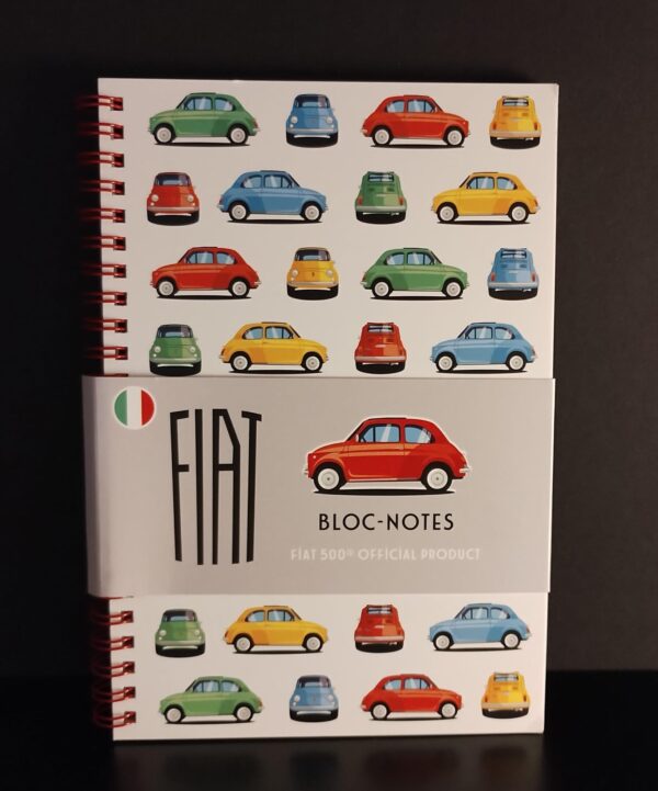 Fiat500 A5 spiraal schrift