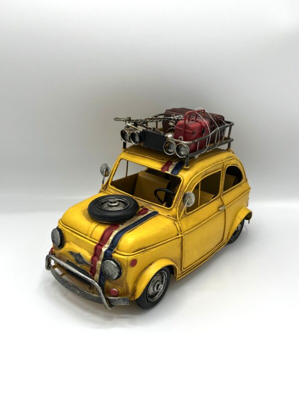 Blikken gele Fiat 500 XL