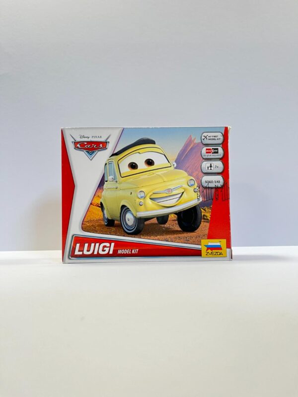 Cars Luigi Fiat 500 geel