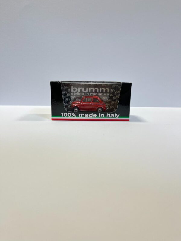 Brumm Fiat 500 rood