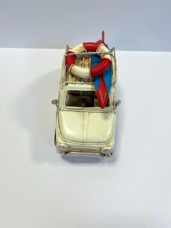 Blikken Fiat 500 wit