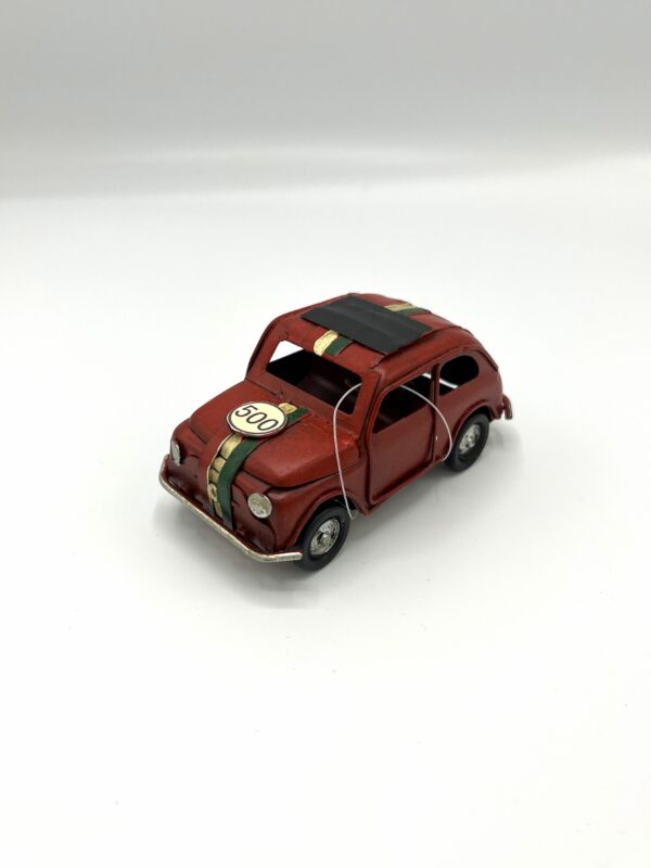 Blikken rode Fiat 500 S