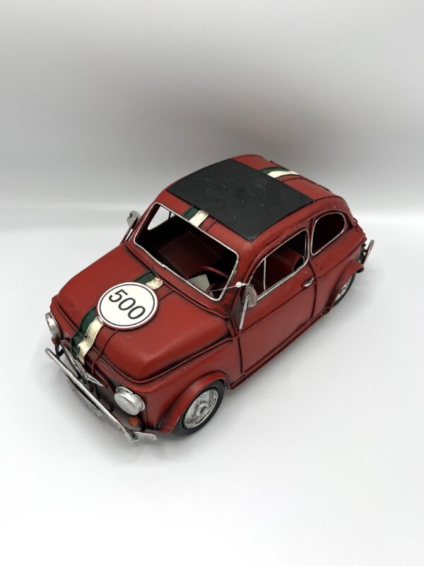 Blikken rode Fiat 500 XL