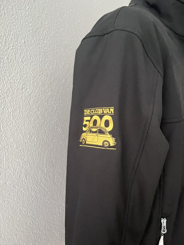 Fiat 500 jas met club logo