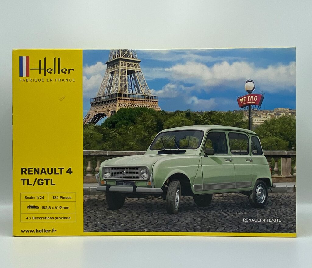 Renault 4 TL/GTL Bouwmodel doos