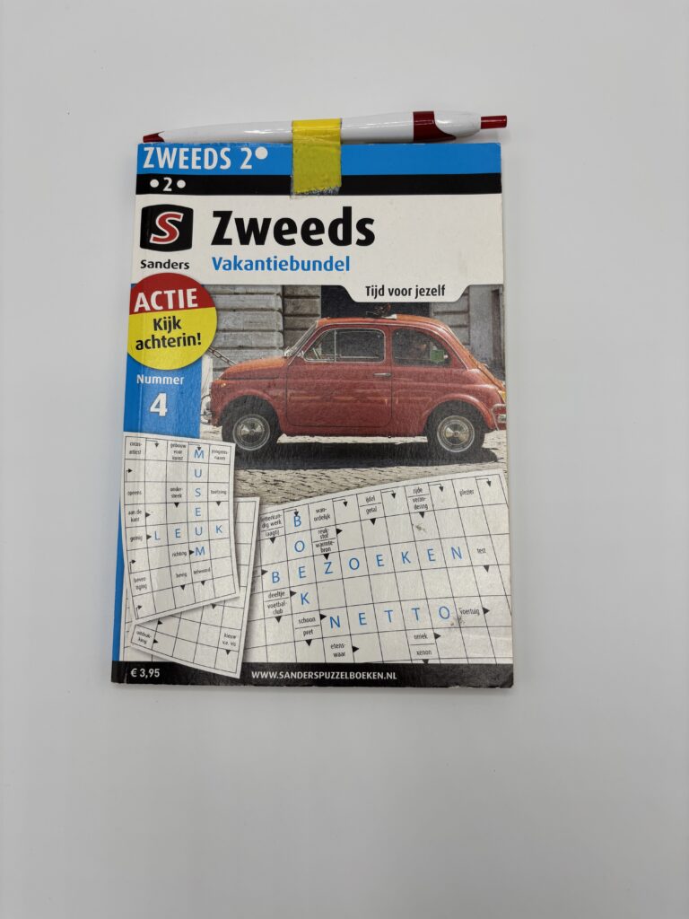 Fiat 500 puzzelboekje