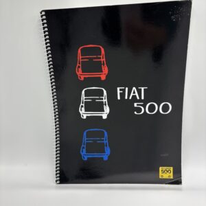 Fiat 500 schets boek