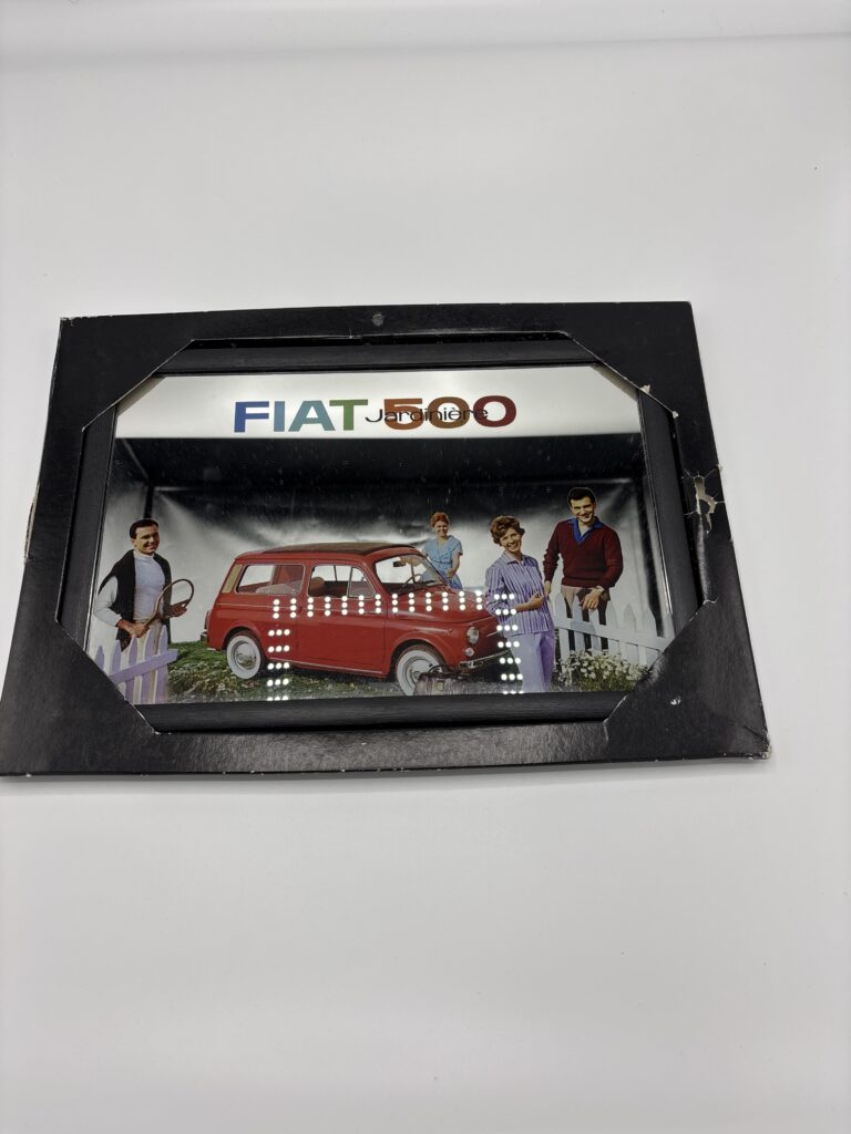 Retro Fiat 500 spiegel